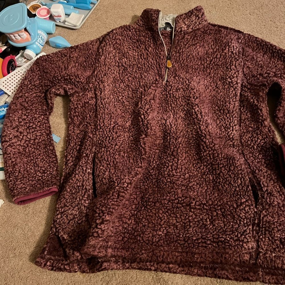 Katydid xl Sherpa pullover